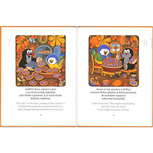 チェコチェコショップ】本日、大人気のクルテクのチェコ語絵本が