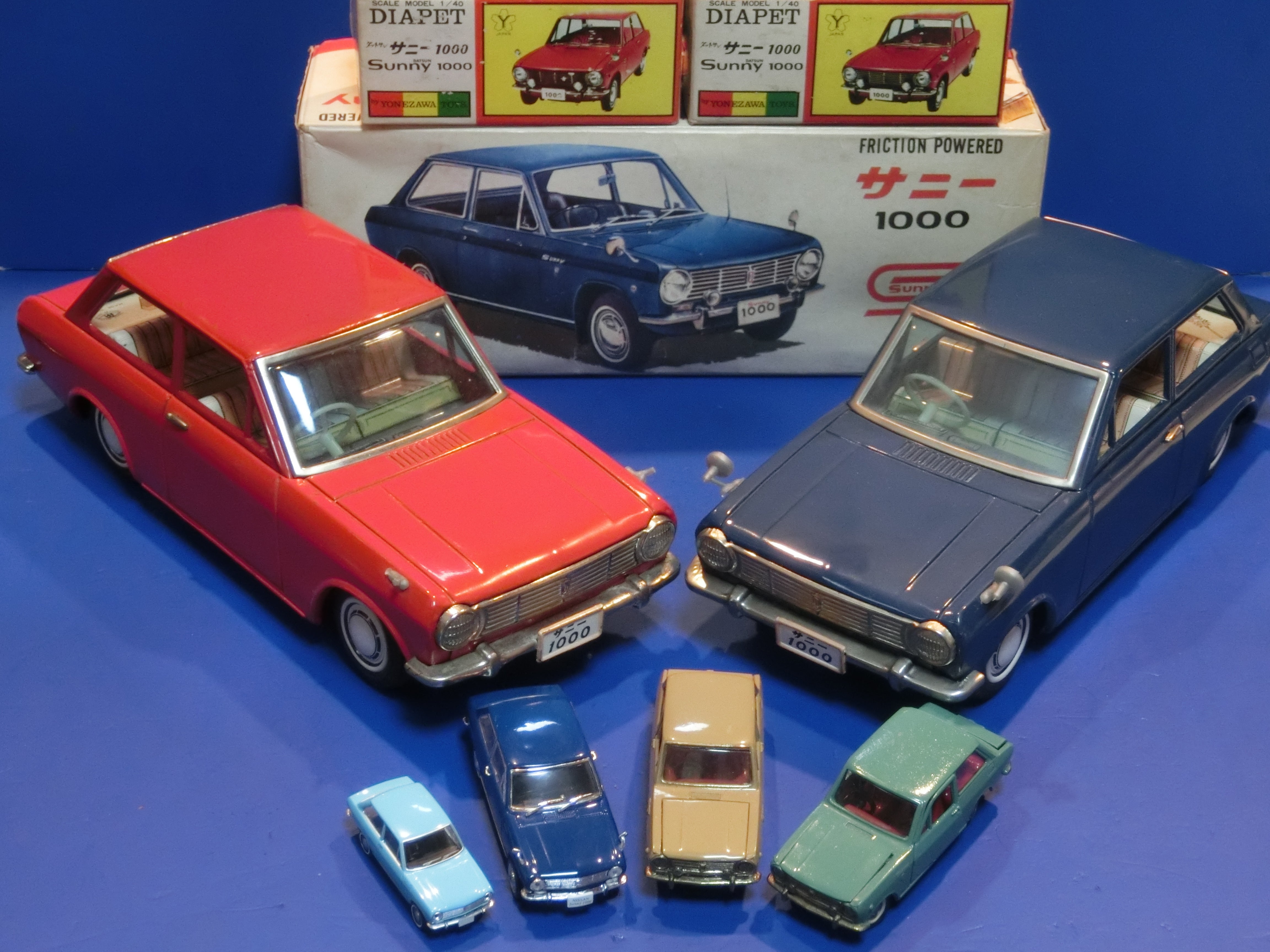 ☆1966年増田屋齋藤貿易 ダットサン サニー1000 ～ ブリキ自動車