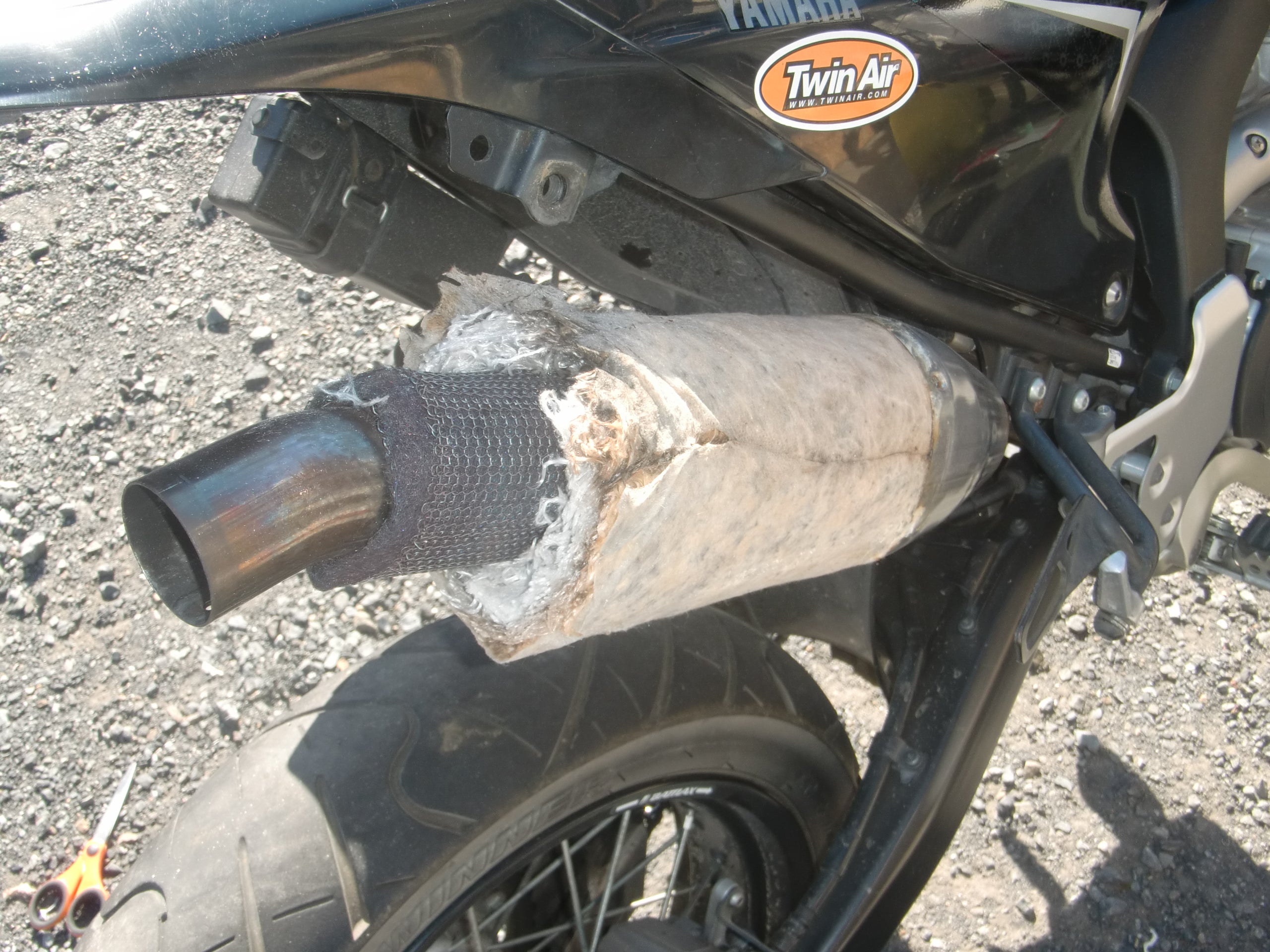 WR250X:FMF POWER CORE4メンテナンス❕ | 山派スポーツとネコ+日本のお酒