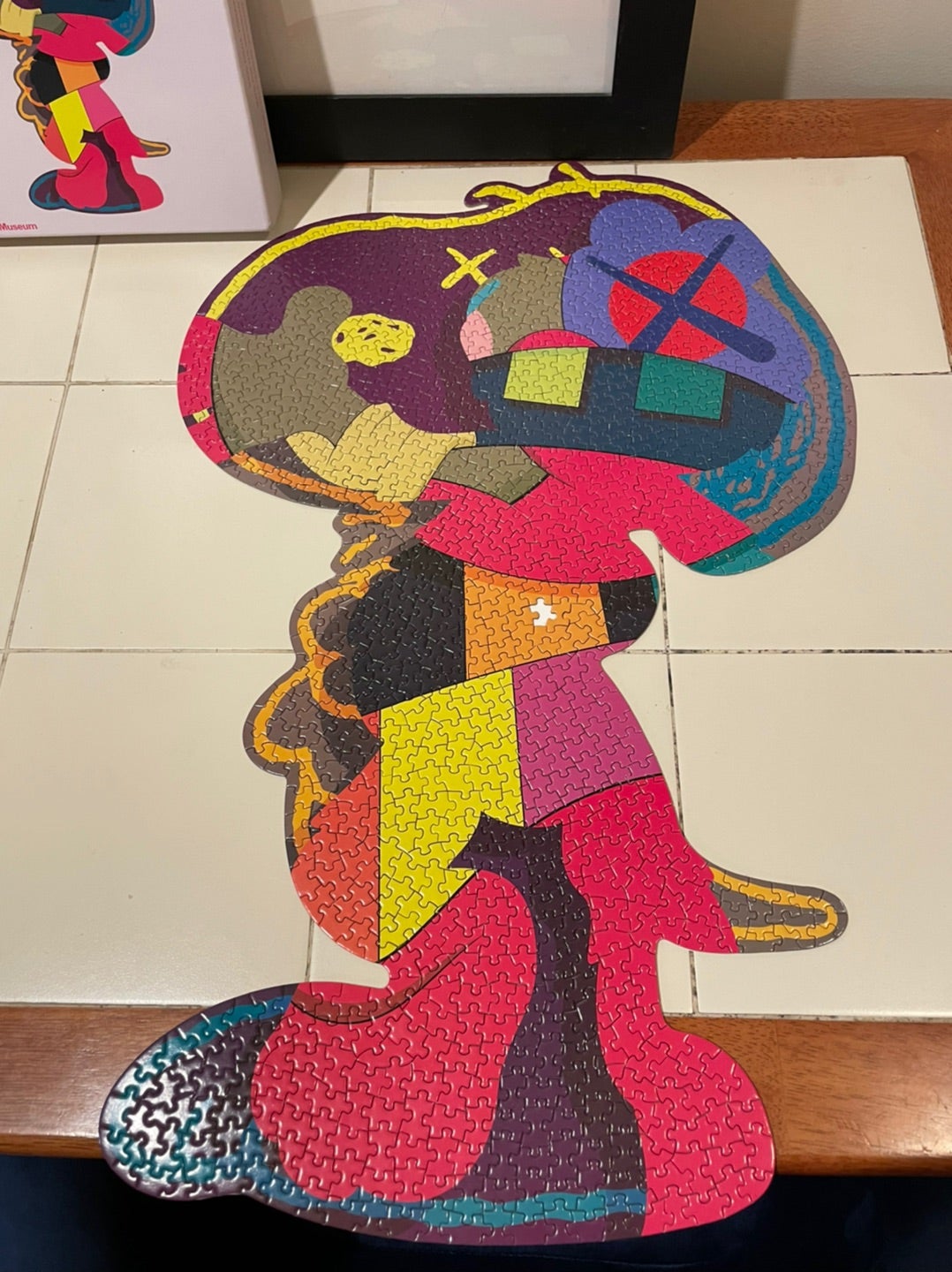 ついに。KAWS✖️スヌーピーパズル完成。 | Your Body, Your Life
