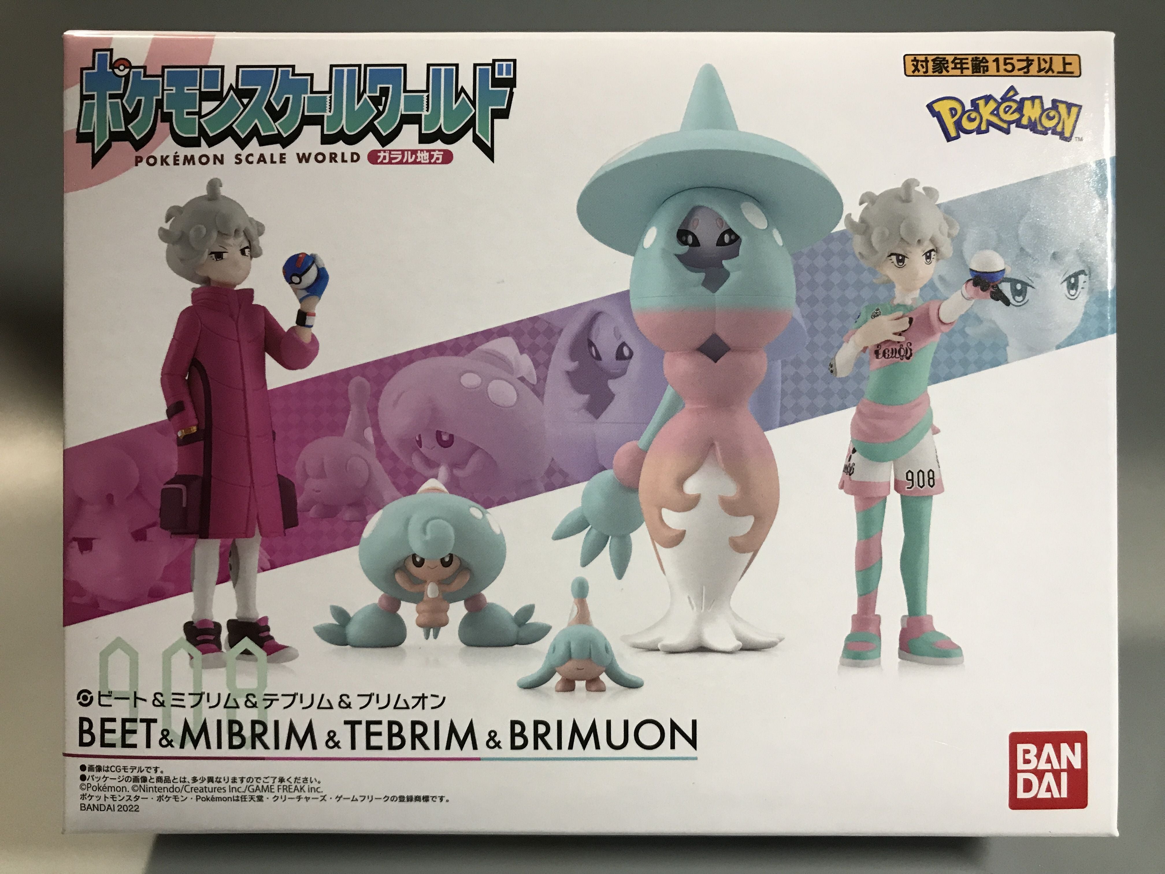 ポケモンスケールワールド ガラル地方 ビート＆ミブリム＆テブリム