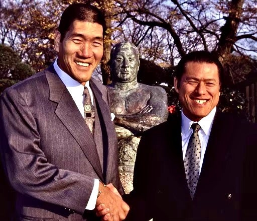 ソフビで揃ったBI砲〜ジャイアント馬場とアントニオ猪木 | 怪獣玩具と