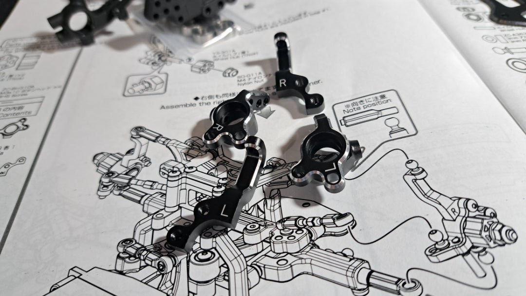 ヨコモLTS組立て その2。 | 加藤商会パパさんのブログ