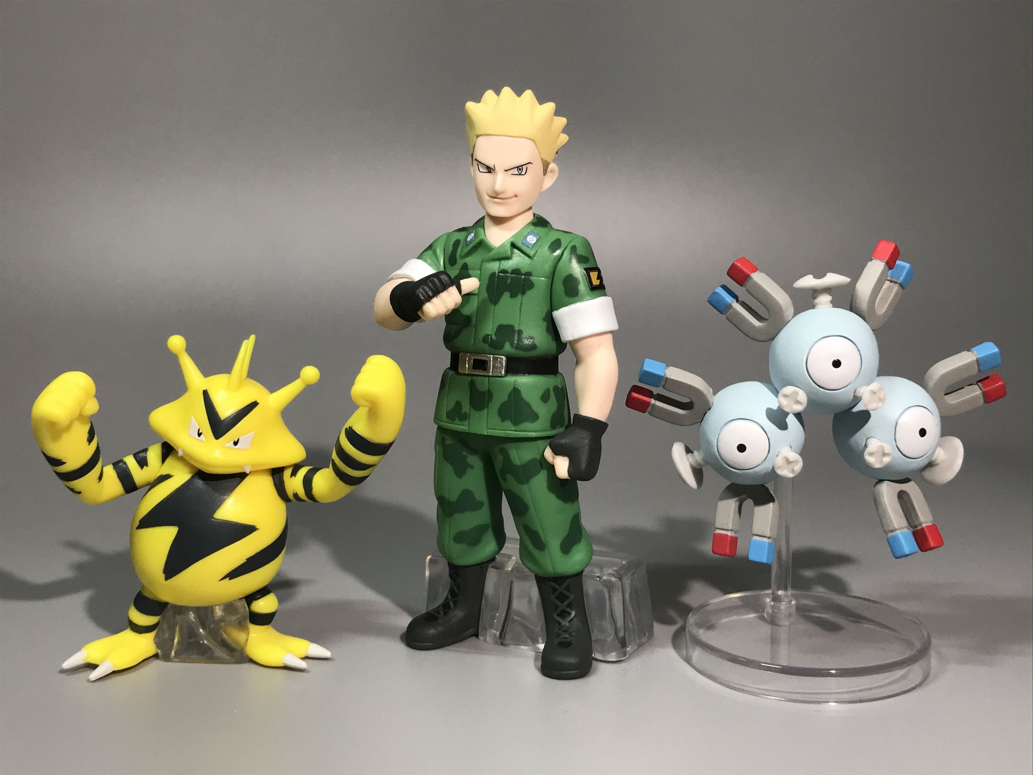 ポケモンスケールワールド カントー地方 マチス＆レアコイル＆エレブー