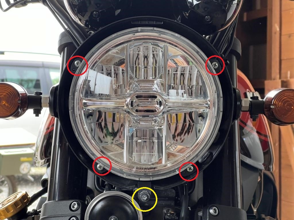 PMCヘッドライトコンバージョンキット（マーシャル）装着 | いやーん