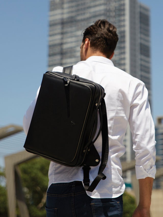 ビジネスバッグの決定版！高級3wayレザーバッグ 143 3IN1 BAG