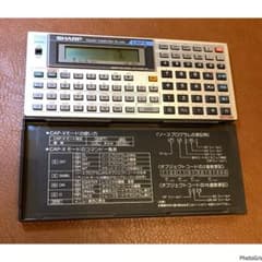 SHARP ポケットコンピュータ PC-1440 ポケコン 電卓 cap-x - メルカリ
