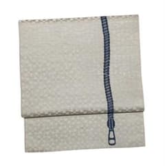 ̮⃝ 幾何学模様 ジッパー 博多織 名古屋帯 - メルカリ