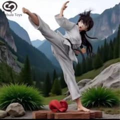 蘭空手アクションフィギュア キックポーズ 約30cm - メルカリ