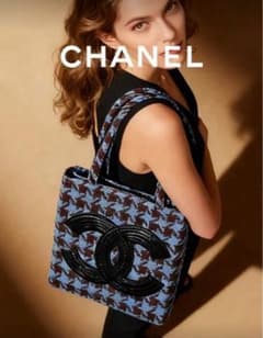 ア*寺様 CHANEL トートバッグ シャネルノベルティ ニット ハンドバッグ