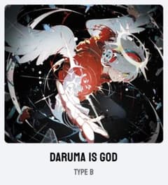 CrazyRaccoon マウスパッド DARUMA IS GOD TYPE B - メルカリ