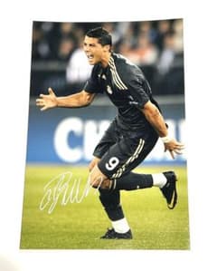 クリスティアーノ・ロナウド クリロナ 直筆サイン入り フォト - メルカリ