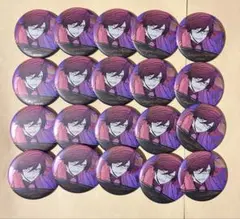 桃華月詠 ファボテリア 桃源暗鬼 缶バッジ 悪魔 引き グリッターver