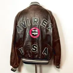 2026年最新】AVIREX アヴィレックス オールレザースタジャンの人気