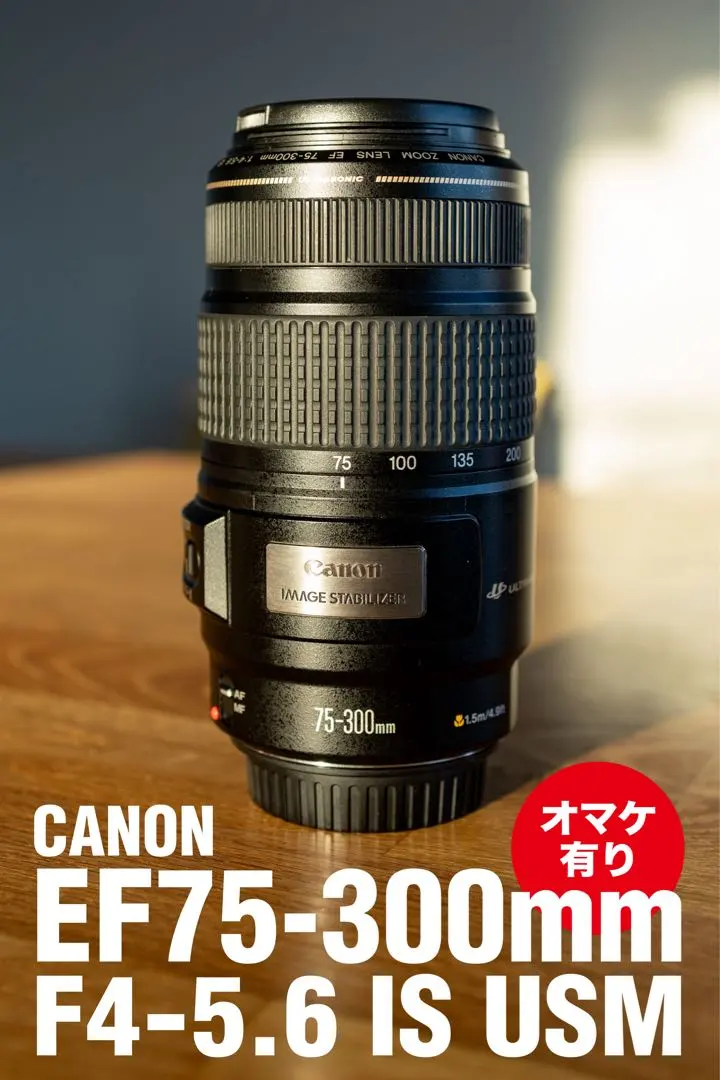 2026年最新】EF75-300mm F4-5.6 IS USMの人気アイテム - メルカリ