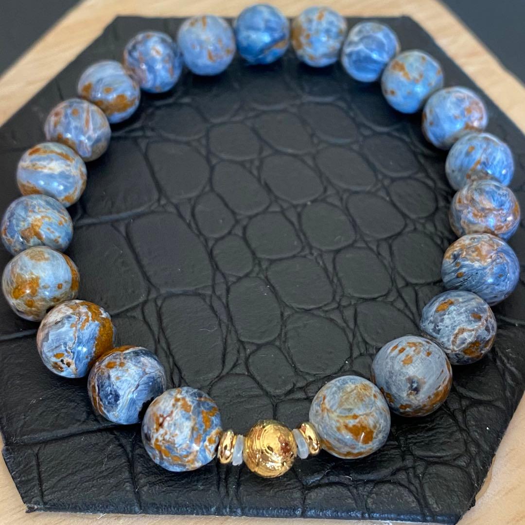 新入荷】ブルーピーターサイトブレス10㎜（新品未使用）油絵