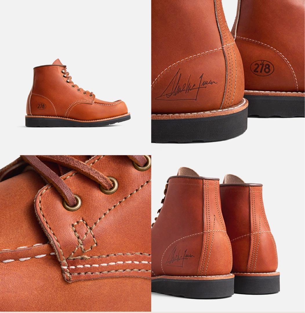 レッドウィング RED WING 278 STEVE McQUEEN コラボ - メルカリ
