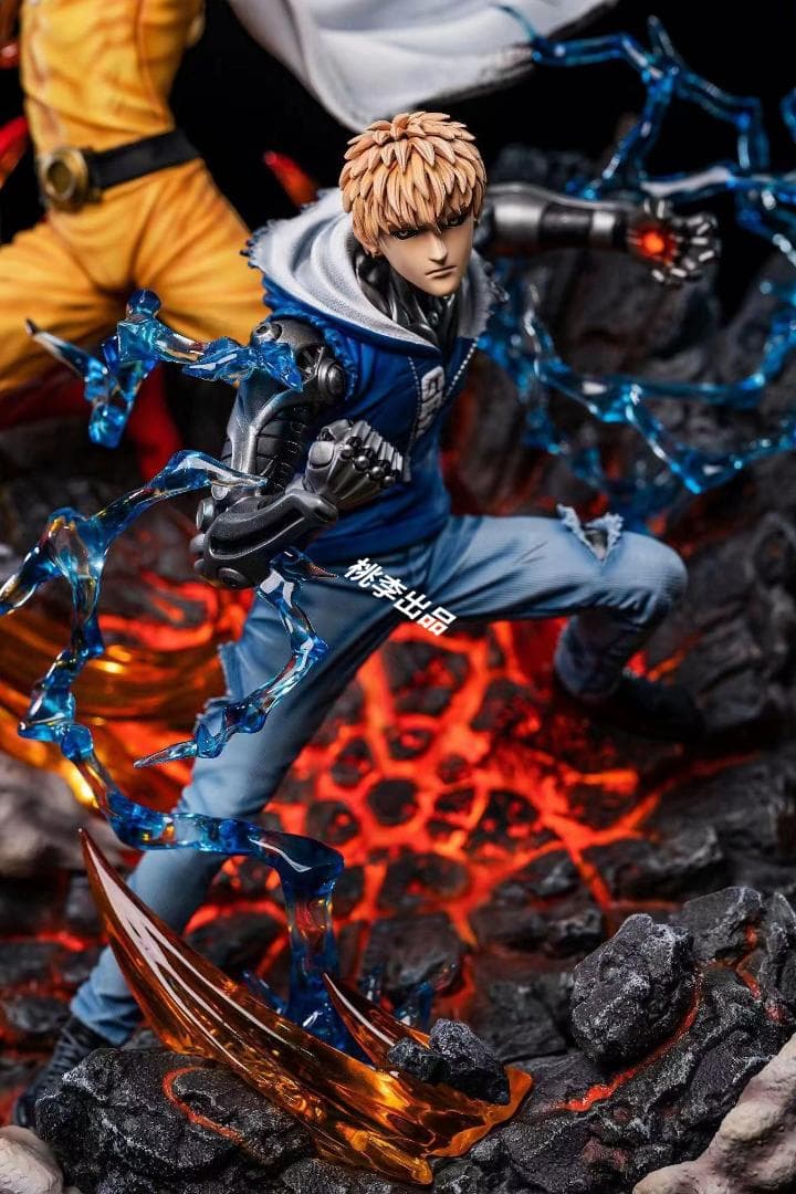 新品未開封『ワンパンマン』サイタマ＆ジェノス ガレージキット