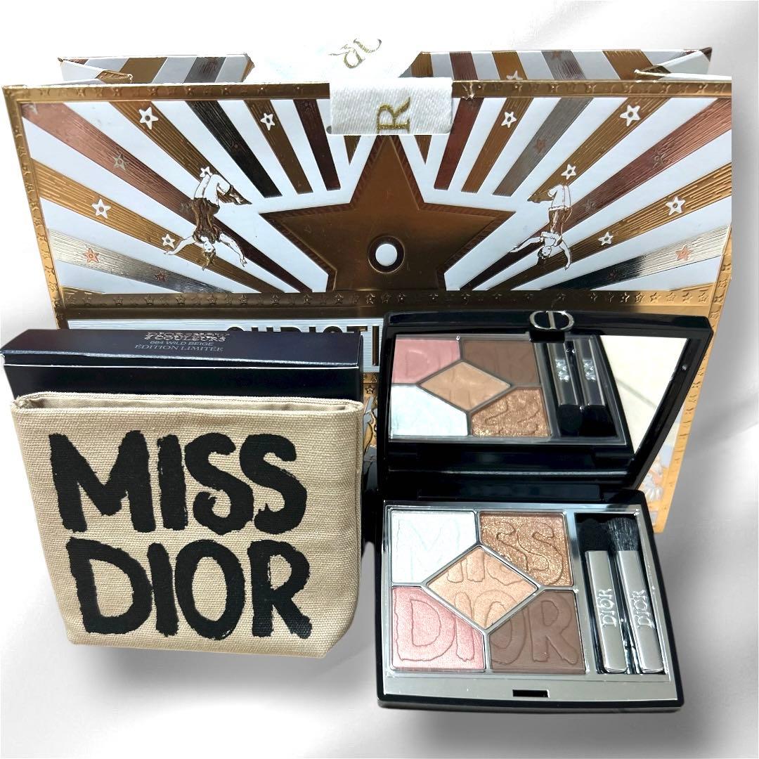 新品 ディオールショウ サンク クルール アイシャドウ664ワイルドベージュ ディオールの秋コレクションをスウォッチ！ 表現豊かなパッケージも