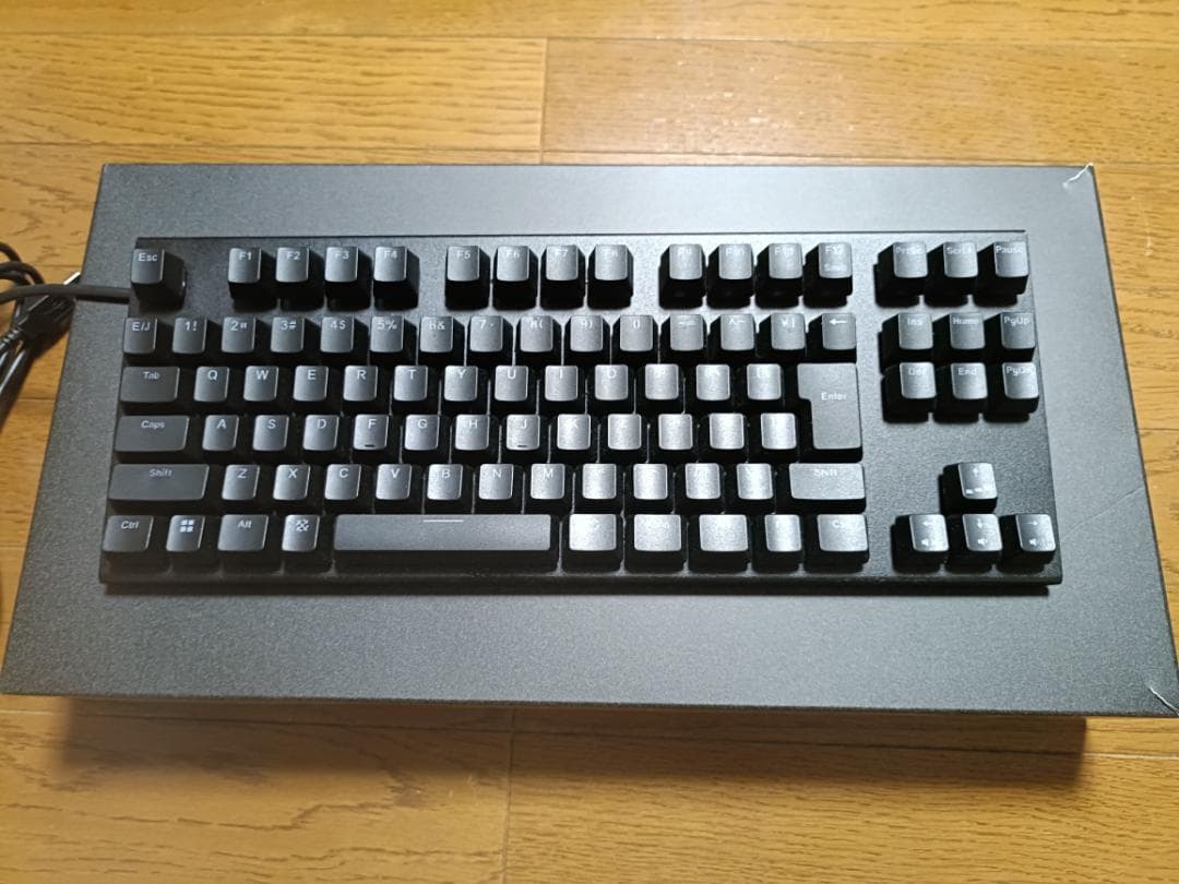 【３回だけ使用】 GX1 [X1UC13] 静音 30ｇ REALFORCE ゲーミングキーボード REALFORCE GX1 30g荷重(英語配列) ブラック