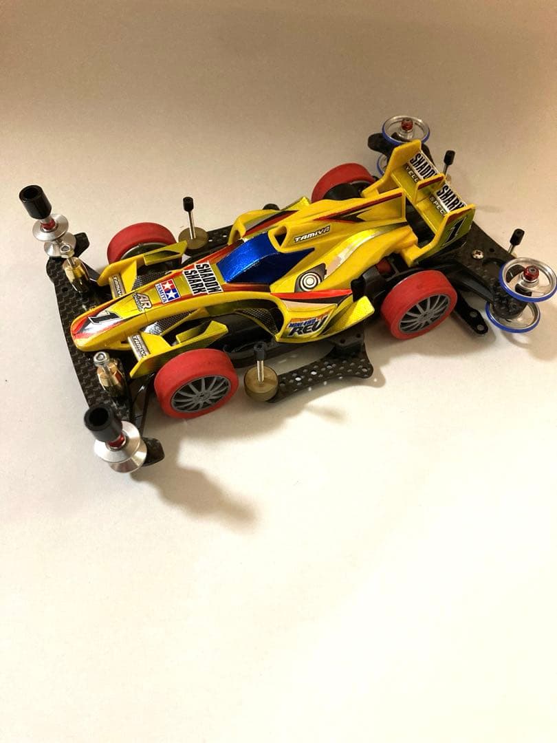 タミヤ　シャドウシャーク　イエロースペシャル　カーボン　ベアリングローラー　中古 61OLqkIZavL._AC_UF350,