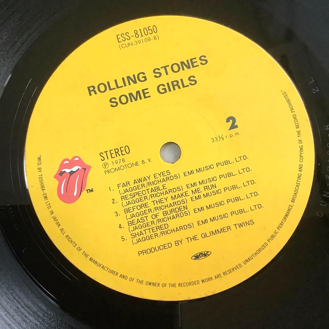 レコード新品同様! ストーンズ 女たち1978年 日本初版盤 US
