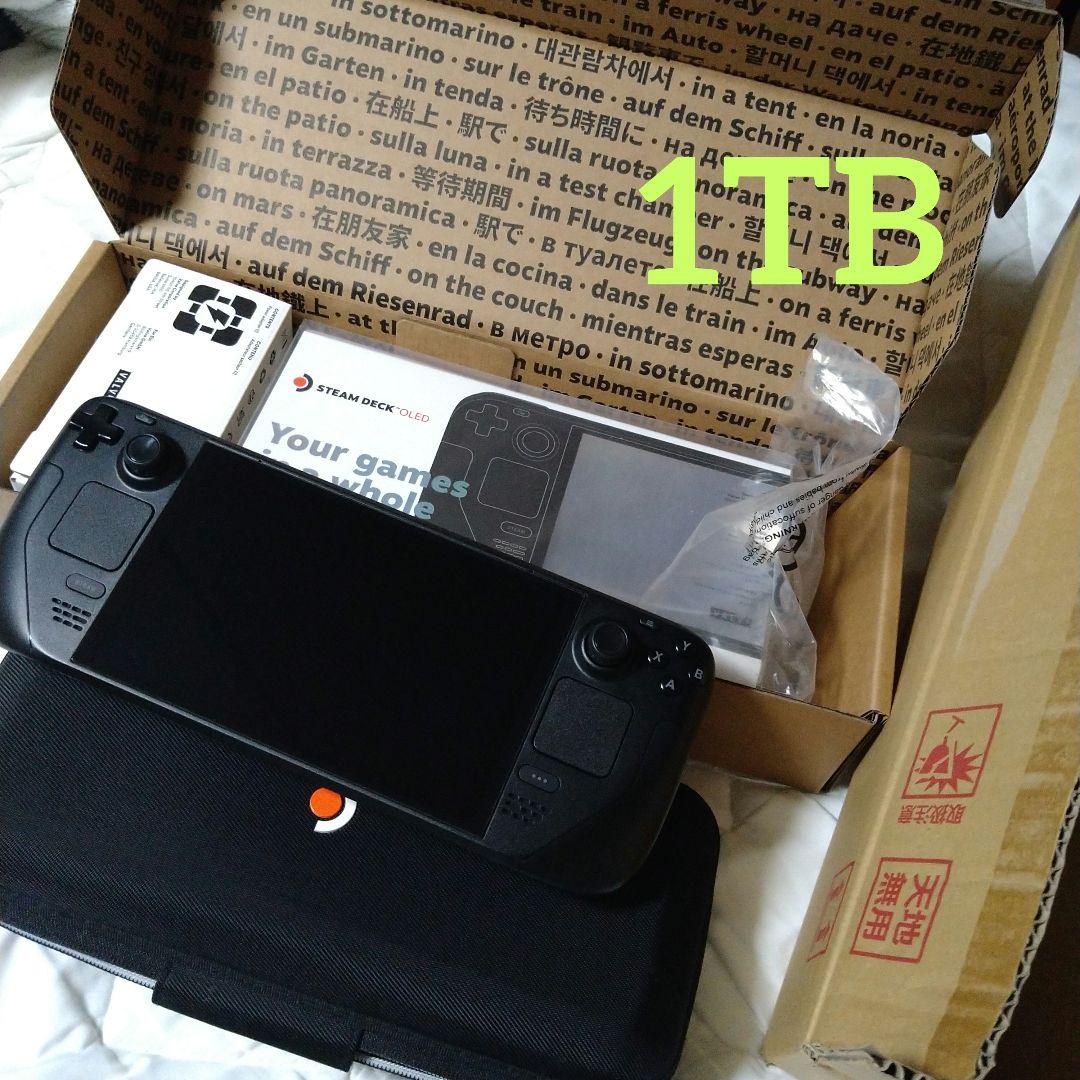 1TB [Steam Deck OLED] スチームデック Steam Deck OLED”限定版ホワイトカラーが発売。今後のカラバリやSteam