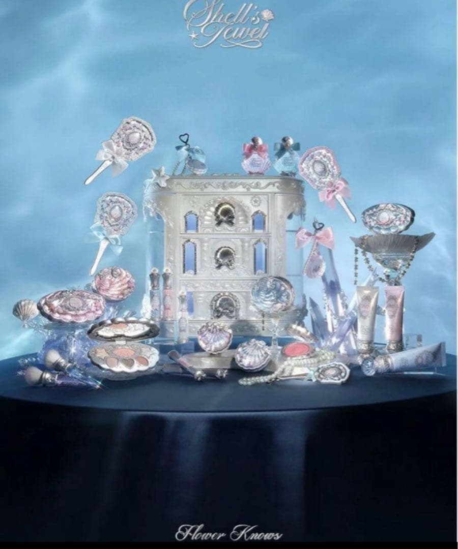 【即購入可】フラワーノーズ シェルズジュエルコレクション コスメボックス フラワーノーズ シェルズジュエル メイクボックス コレクション 即日