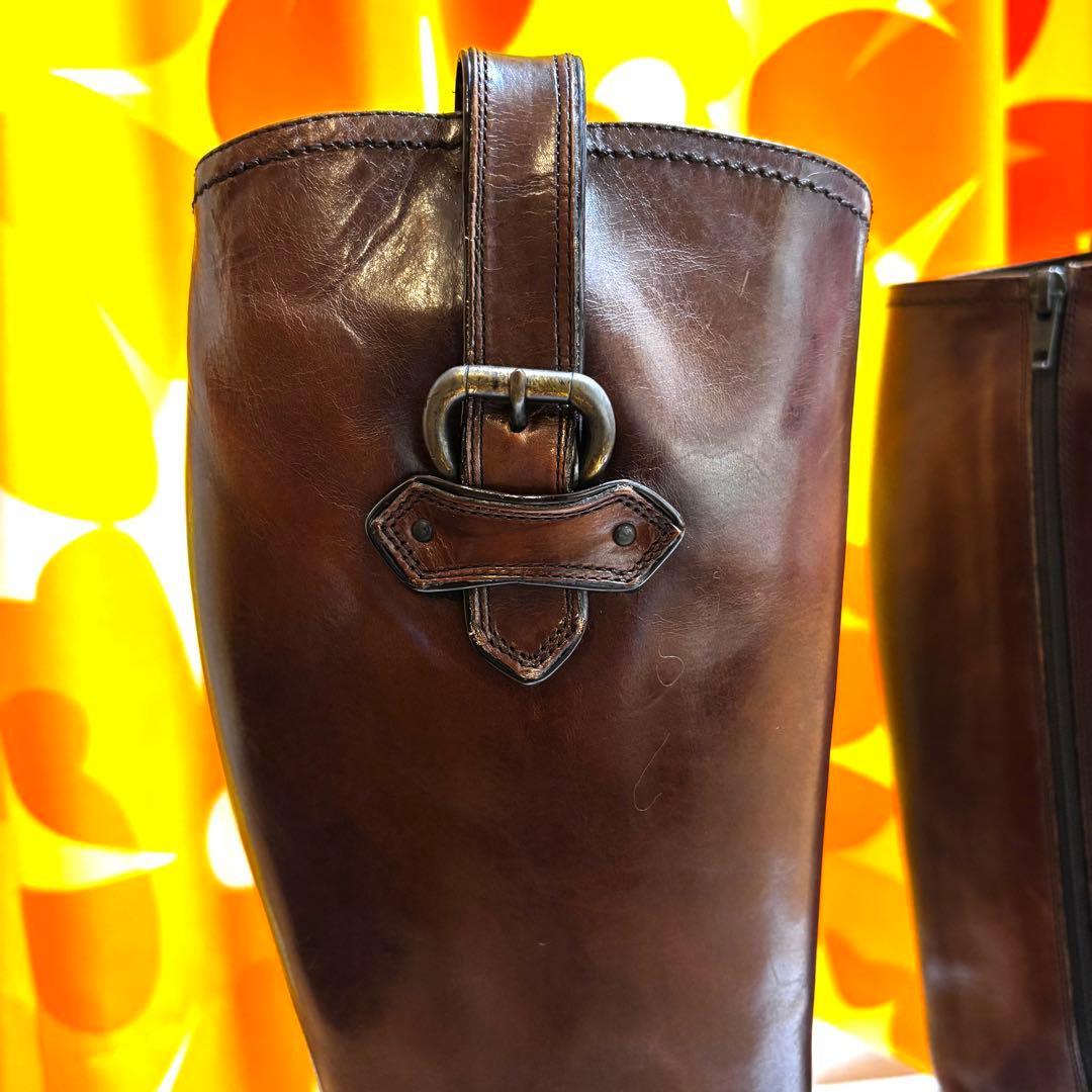 シ*グ様 FRANCO MARTINI フランコマルティーニ ロングブーツ 23 - メルカリ