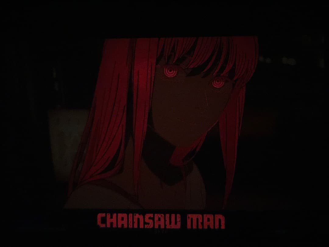 劇場版チェンソーマン レゼ編 台湾限定特典 A3ポスター 蓄光加工