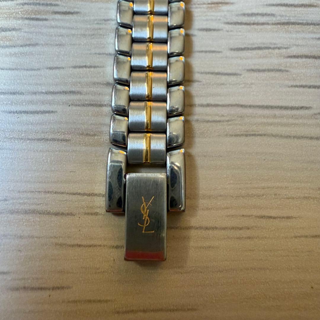 YSL イヴサンローラン 腕時計 コンビ 電池切れ - メルカリ