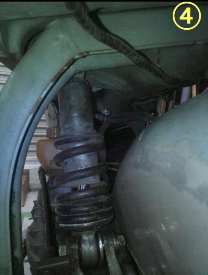 富士重工 ラビットスクーター S301用 ローダウンサス 前後セット ⑬