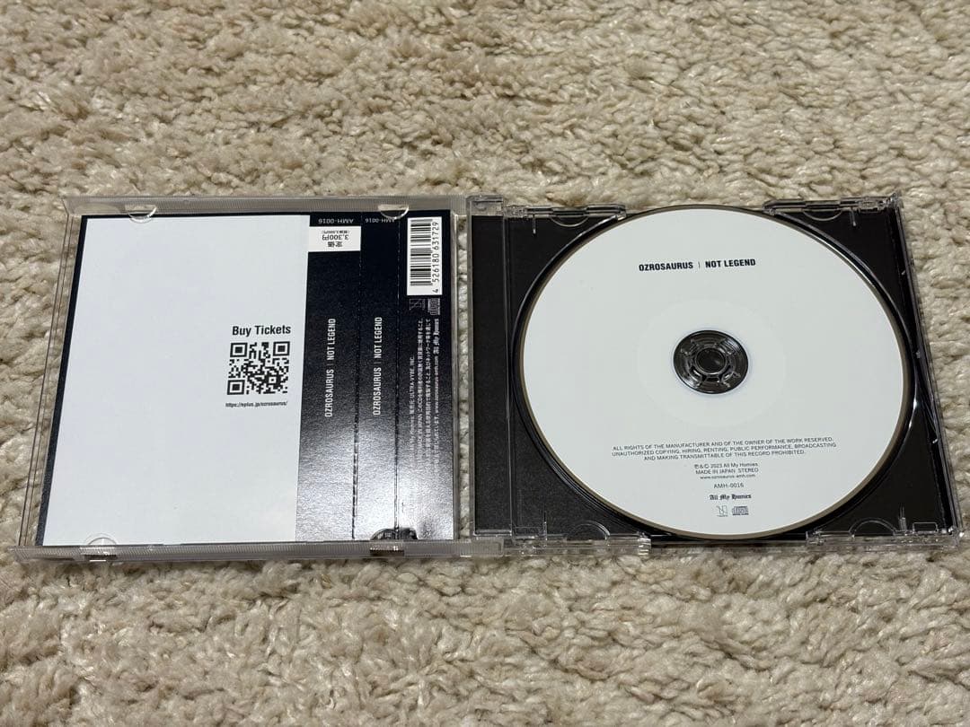 OZROSAURUS NOT LEGEND 限定DVD付 CD未開封 - メルカリ