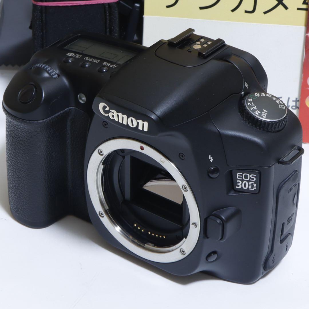 ☆スマホに送れる一眼レフ☆本格入門機!!⭐︎ キャノン EOS 30Dセット