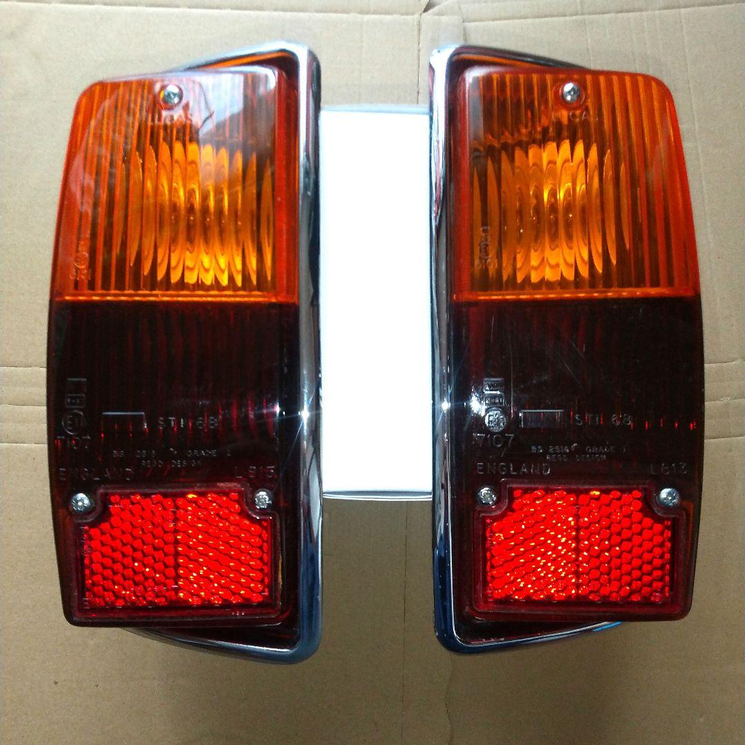 (未使用)旧ミニ Mk-2、3用 テールランプ左右セット(Lucas) 未使用)旧ミニ Mk-2、3用 テールランプ左右セット(Lucas)