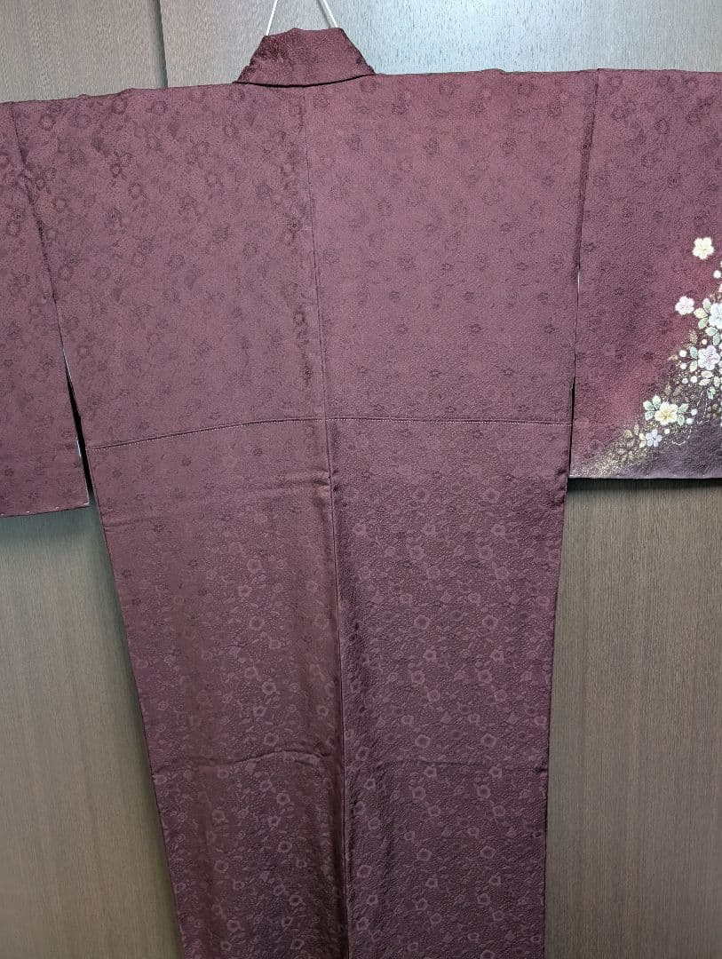 最終値下げ（新品未着用）翠山工房 辻が花付下げ訪問着＆正絹長襦袢