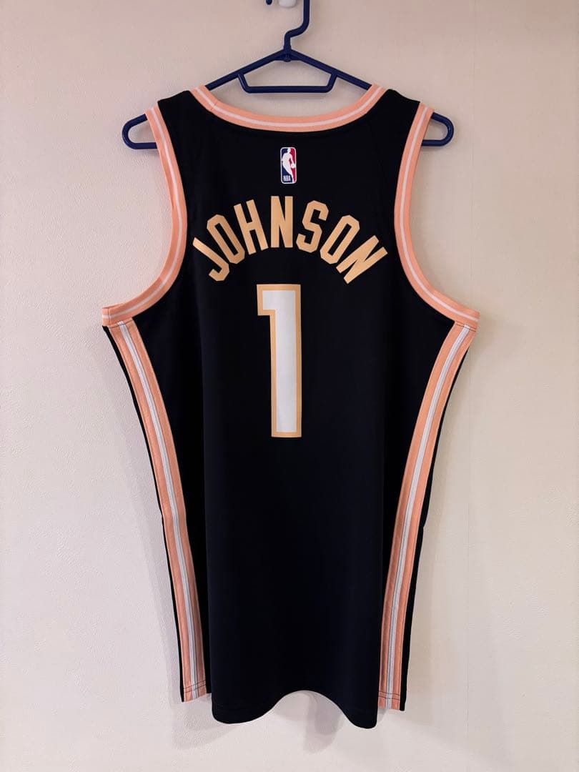 NBA ATLANTA HAWKS JOHNSON ユニフォーム 44 Atlanta Hawks Jalen Johnson Jordan Brand Statement Edition