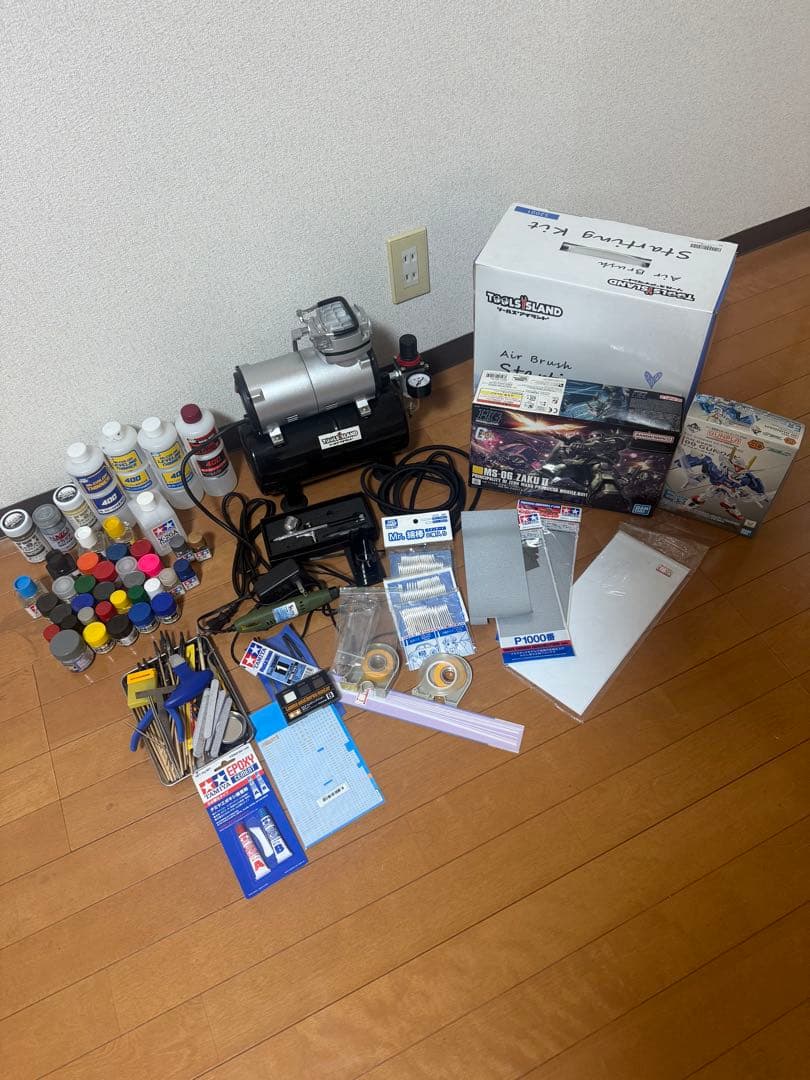 【引退品】ガンプラ プラモデル 塗装セット 全塗装【プレミアムプラス完成品】バンダイ (旧キット) 1/72