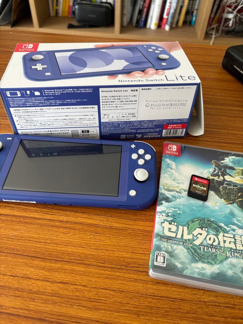 Nintendo Switch Lite ブルー 本体 + ゼルダの伝説 Amazon.co.jp: Nintendo Switch Lite ハイラルエディション+ゼルダの