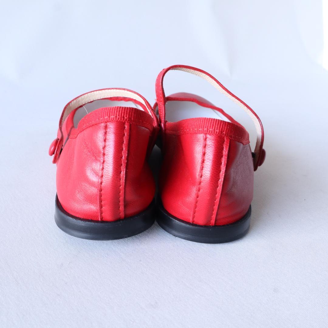別注・限定復刻・未使用品レペット　リオ　メリージェーン　赤　36　22.7cm