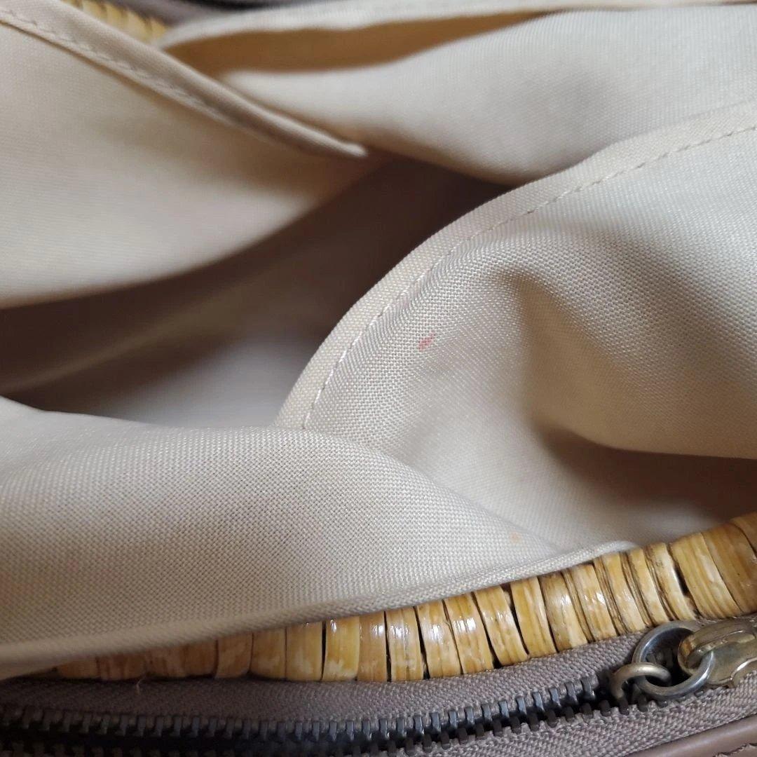 銀座かねまつ ブラウン かごバッグ Kanematsu(箱付き) - メルカリ