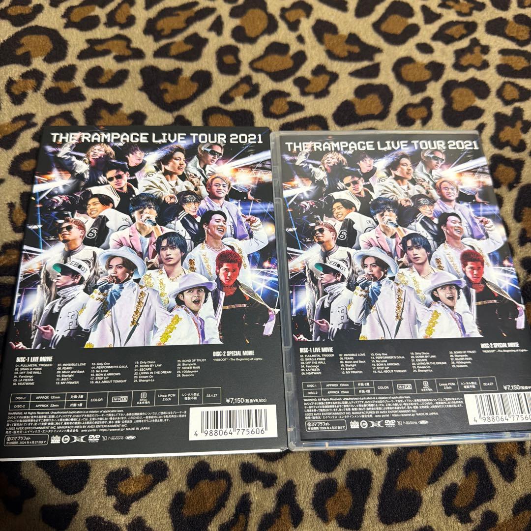 THE RAMPAGE LIVE TOUR 2021 REBOOT DVD - メルカリ