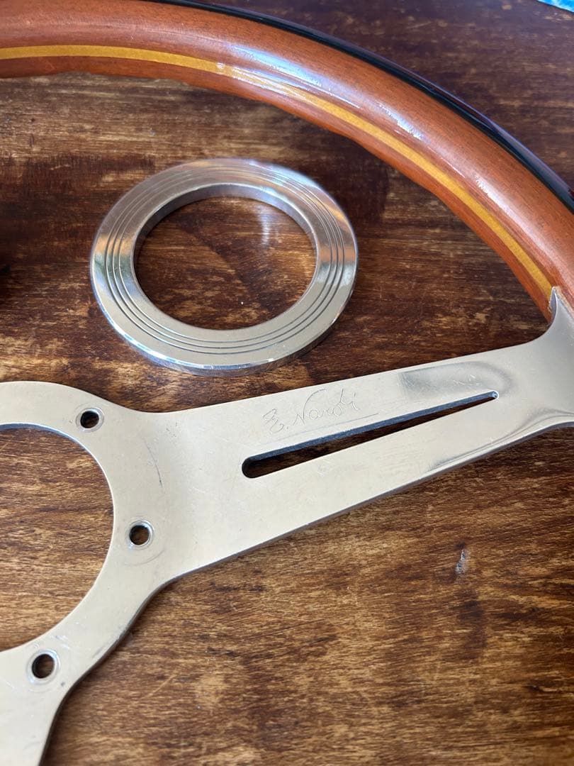 hope 様 希少な当時物 ナルディ ウッド - メルカリ