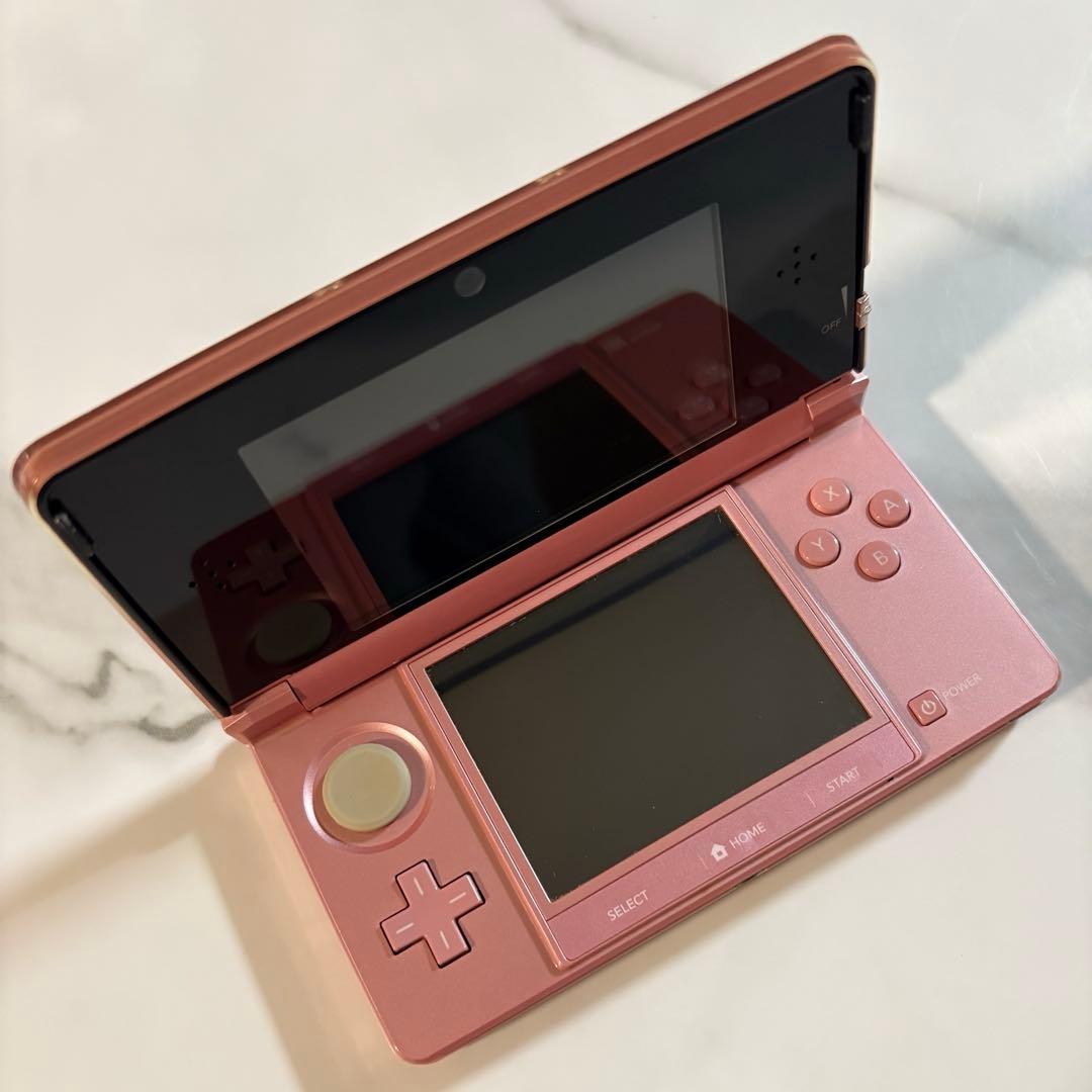 ニンテンドー3DS ミスティピンク本体➕ソフト2点セット とび森 牧物