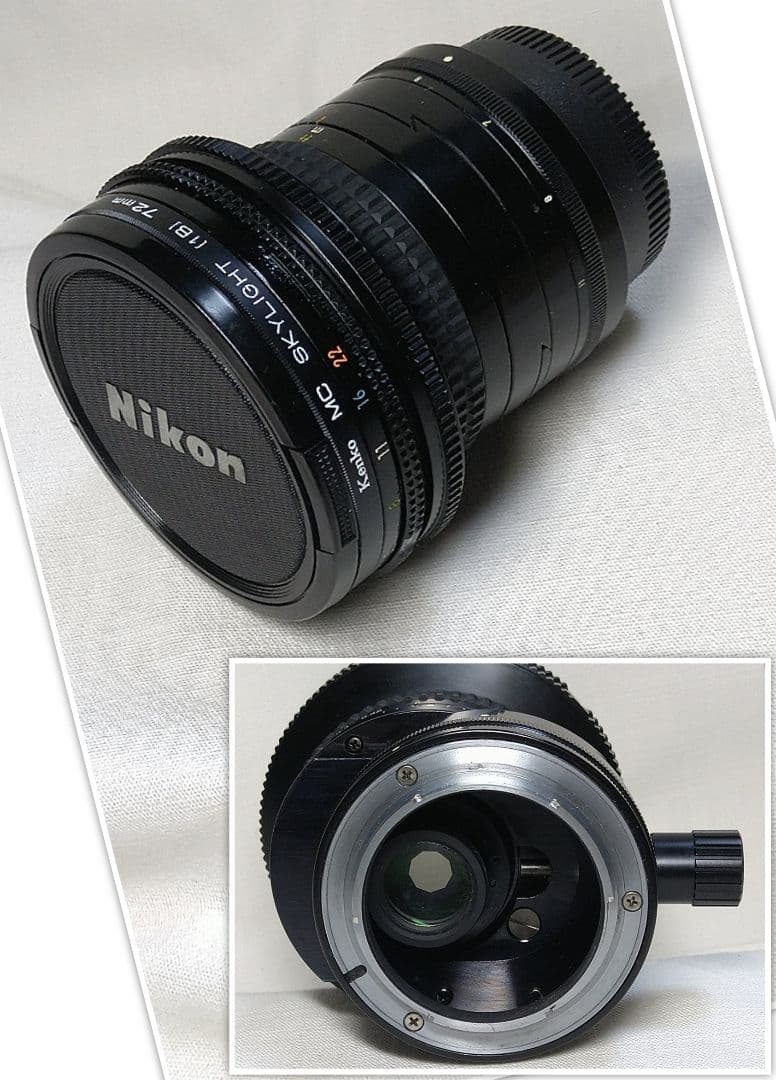 完動品！】Nikon ニコン PC-Nikkor 28mm F3.5 レンズ