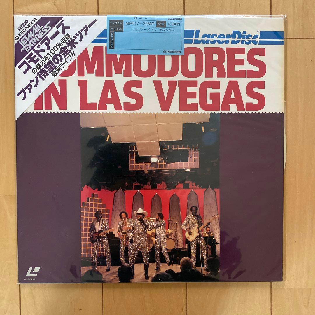 コモドアーズ　レーザーディスク コモドアーズ レーザーディスク LD】 COMMODORES IN LAS VEGAS
