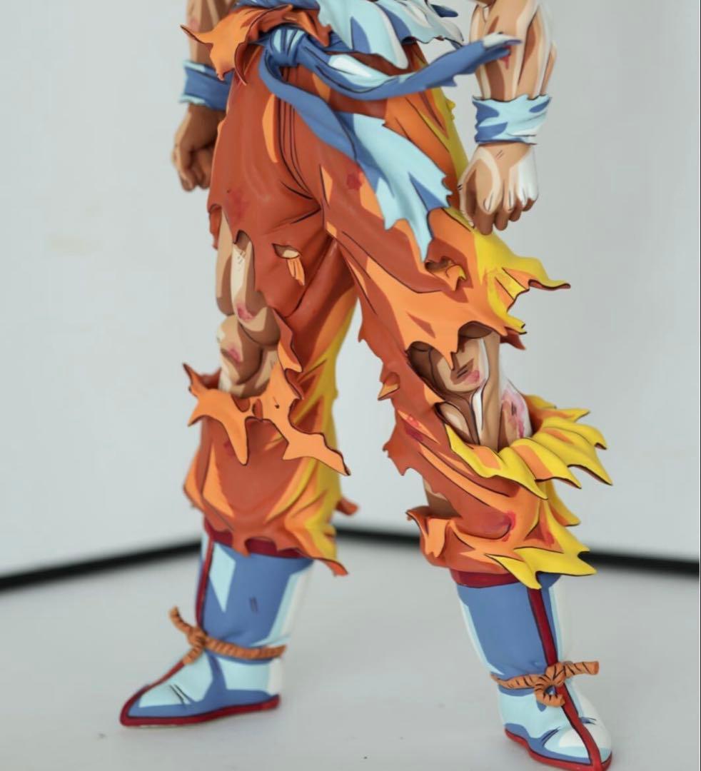 ドラゴンボールSMSP サイズ 伝説の超サイヤ人 孫悟空 リペイント 二