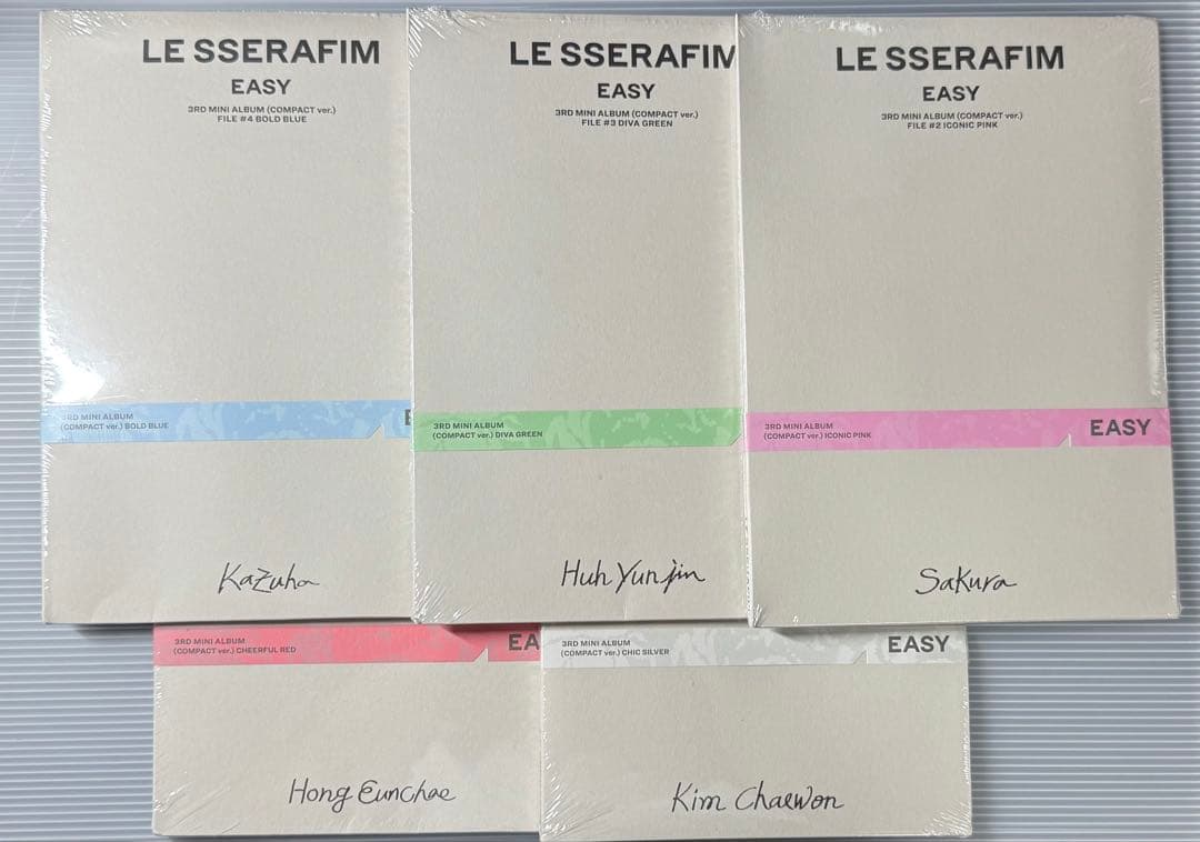 LE SSERAFIM easy 新品未開封 5形態 セット - メルカリ