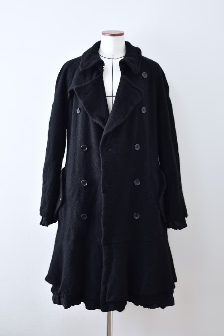 22aw BLACK COMME des GARÇONS ウール縮絨トレンチ - メルカリ