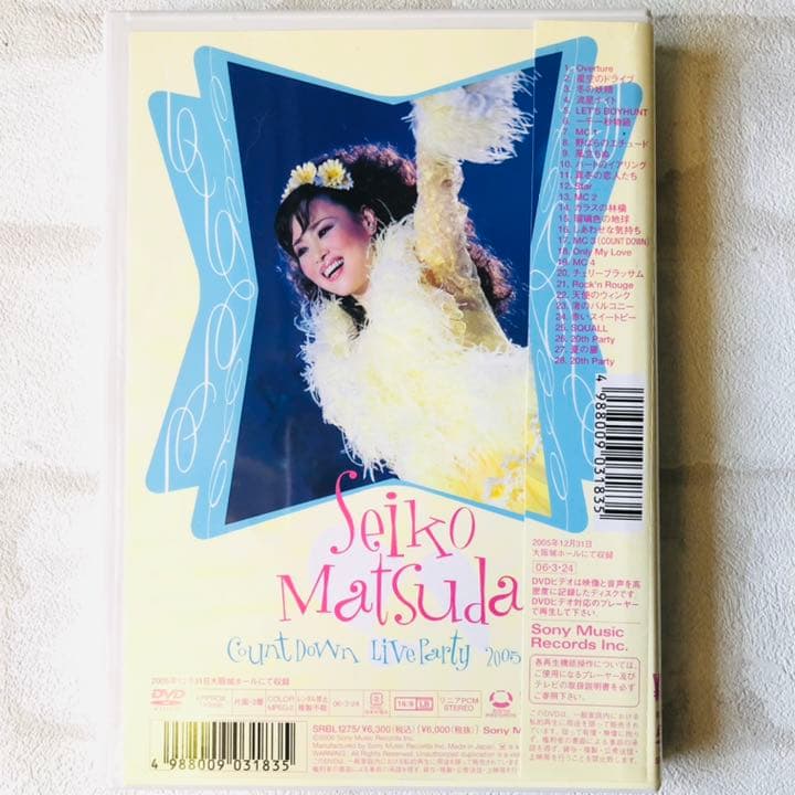 松田聖子dvd、COUNT DOWN LIVE PART… - メルカリ